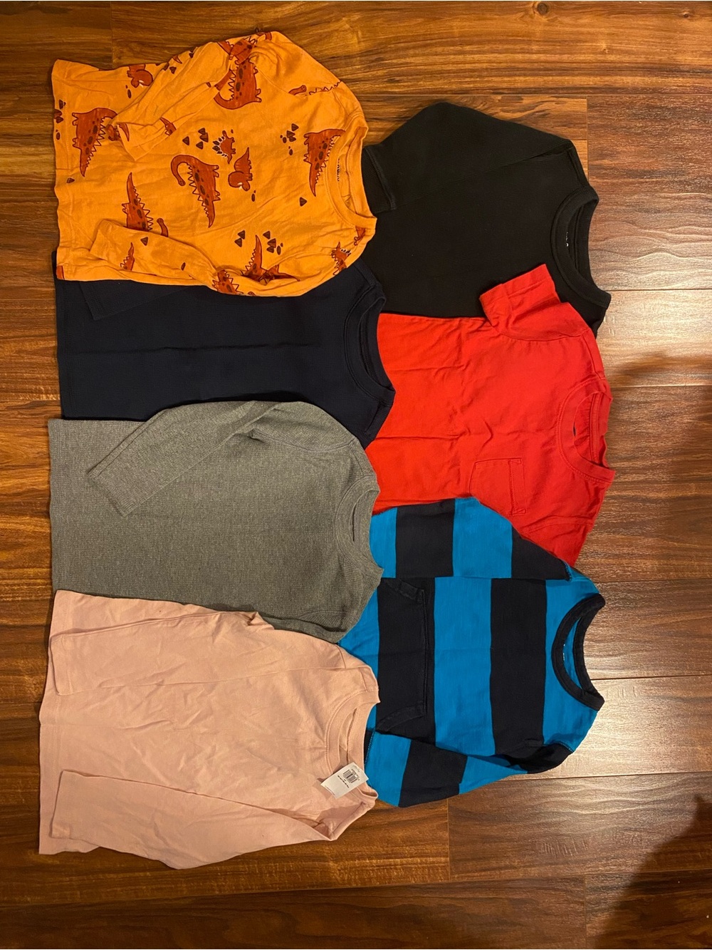 Boys Gap & Old Navy 4T Multi-Color Long-Sleeve & Short-Sleeve Tee Pack-1NWT